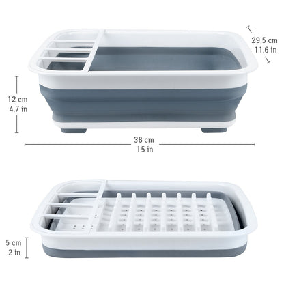 Escurridor De Platos Plegable Organizado